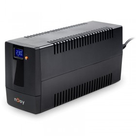 UPS nJoy Horus Plus 800, 800VA/480W, Afisaj LCD cu ecran tactil,2 Prize Schuko cu Protectie, Repornire Automata, RJ11 protectie 