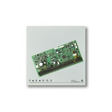 Centrala de alarma Paradox Digiplex, 2x8 zone pe placa sau 192 zone adresabile si 8 partitii, 999 utilizatori, cutie inclusa