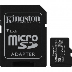 Card de Memorie MicroSDHC Kingston Select Plus, 32GB, Adaptor SD, Class 10
