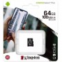 Card de Memorie MicroSDXC Kingston, 64GB, Select Plus, Clasa 10 UHS-I Performance, R: 100 MB/s