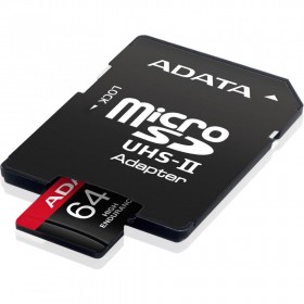 Card de Memorie MicroSD Adata, 64GB, Adaptor SD, Class 10