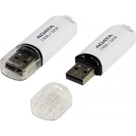 Memorie USB Flash Drive Adata C906, 32GB, USB 2.0, alb