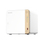 NAS QNAP 462 4-Bay, CPU Intel Celeron N5105/N5095 4-core/4-thread Processor, RAM 2GB DDR4 SODIMM (1 x 2GB), max. 16GB (2 DIMMs),