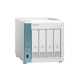 NAS QNAP 431K 4-Bay, CPU Annapurna Labs Alpine AL-214 1.7GHz Quad Core, 1GB, 2.5/3.5 SATA 6Gbps HDD (neincluse), 2 GigaLan LAN 3