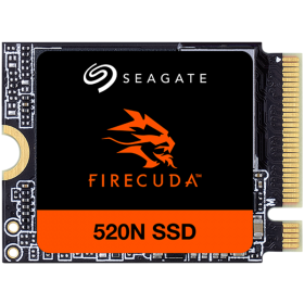 SSD SEAGATE FireCuda 520N 1.024TB M.2 2230-S2 PCIe Gen4 x4 NVMe 1.4, 3D TLC, Read/Write: 4800/4700 MBps, IOPS 800K/900K, Rescue 