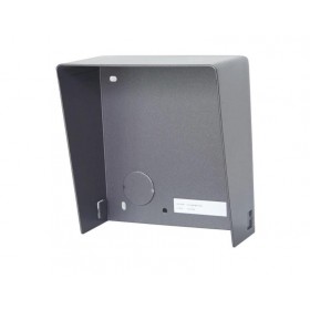 Protectie ploaie pentru un modul de videointerfon modular Hikvision DS- KABD8003-RS1/S, material otel inoxidabil, montaj aplicat