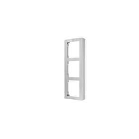 Panou frontal pentru 3 module videointerfon modular Hikvision DS-KD- ACW3/S permite conectarea a 3 module de videointerfon modul