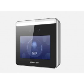 Terminal access control cu face recognition Hikvision DS-K1T331W, alerta de purtare a mastilor de protectie pe fata, capacitate 