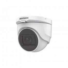 Camera supraveghere Hikvision Turbo HD dome DS-2CE76D0T-ITMFS(2.8mm) 2MP Audio over coaxial cable, microfon audio incorporat 2 M