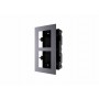 Panou frontal pentru 2 module de videointerfon modular Hikvision DS-KD- ACF2 permite conectarea a 2 module de interfon modular m