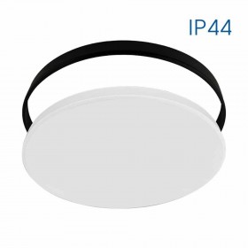 Plafoniera LED pentru baie cu inel interschimbabil Vivalux SIRI, 24W, 1900 lm, lumina neutra (4000K), 120°, IP44, Ø320x55mm, 150