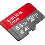 Card de Memorie MicroSDXC SanDisk Extreme, 64GB, Clasa 10, R/W speed: up to 100MB/s/, 90MB/s, include adaptor SD (pentru telefon