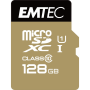 Card de Memorie MicroSDHC EMTEC, 128GB, CLASS 10 UHS-I
