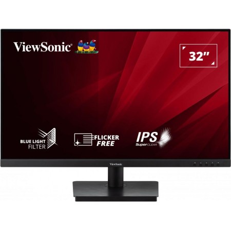 Monitor ViewSonic 32" VA3209-MH, Diagonal (inch): 32, Diagonal (cm): 81, Aspect ratio: 16:9, Panel: IPS, Resolution: 1920x1080, 