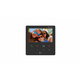 Post interior videointerfon color Hikvision DS-KH6110-WE1, 4.3-inch colorful touch screen, rezolutie: 480 × 272, Colorful TFT, 9