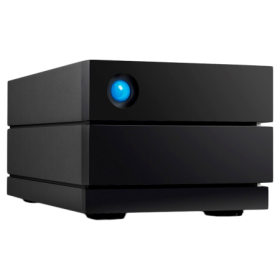 NAS LaCie 2big RAID Dock 36TB, RAID, 1x USB 3.2 Gen 2 (up to 10Gb/s) USB-C, SD/CF card slot, Display port, Daisy Chain, Hot Swap