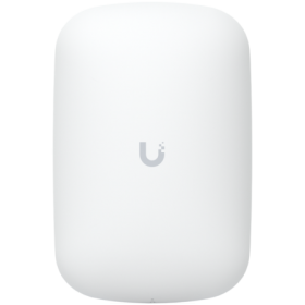 UBIQUITI U6 Extender WiFi 6 6 spatial streams 115 m² (1,250 ft²) coverage 300+ connected devices Powered with standard AC wall o