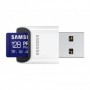 Card de Memorie MicroSDHC PRO PLUS 128GB, Class10/Grade 3 cu cititor de carduri