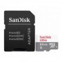 Card de Memorie MicroSDHC SanDisk , 64GB, Adaptor SD, Class 10