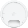 Ubiquiti U7-Pro-Max Ceiling-mounted WiFi 7 AP with 8 spatial streams, 6 GHz support, and a dedicated spectral scanning engine fo