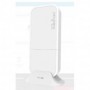 Mikrotik wAP R weatherproof 2.4Ghz wireless access point with a miniPCI-e slot, RBWAPR-2ND, 1* 10/100 Ethernet ports, 1* CPU cor