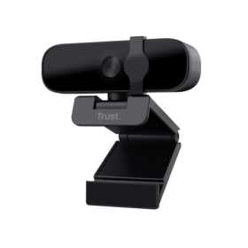 Camera web Trust Tanor Full HD, interfata USB 2.0, framerate maxim 30 fps, rezolutie maxima 1920x1080, negru