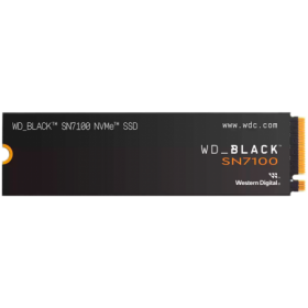 SSD WD Black SN7100 1TB M.2 2280 PCIe Gen4 x4 NVMe, Read/Write: 7250/6900 MBps, IOPS 1000K/1400K, TBW: 600