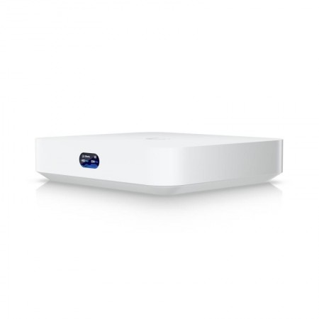 Router Ubiquiti UCG-MAX, 4 x LAN, 1 x WAN, 10/100/1000/2500 Mbps, 5 x RJ-45, procesor Quad-core ARM Cortex-A53 1.5 GHz, Memorie 