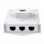 TP-LINK Festa F65 AX3000 WIFI 6 Access Point Montaj perete, Interfata:  Uplink: 1× Gigabit Port (PoE In),  Downlink: 1× Gigabit 