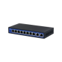 DAHUA WIRELESS ACCESS CONTROLLER DH-EAC10-P, Sursa POE 64W, Interfata: 10 x 10/100/1000 Mbps, WAN 1 × 1000 Mbps, IP20, Standarde