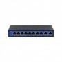 DAHUA WIRELESS ACCESS CONTROLLER DH-EAC10-P, Sursa POE 64W, Interfata: 10 x 10/100/1000 Mbps, WAN 1 × 1000 Mbps, IP20, Standarde