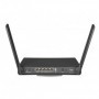 Miktrotik  HAP AC1200 DUAL BAND WIRELESS ROUTER, 5 PORTURI 10/100/1000mbps, 1 x POE, 1 x USB, 2.4Ghz-300 Mbps, 5Ghz-867Mbps, 2 a