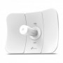 "5 GHz 150 Mbps 23 dBi Outdoor CPE Port: 1× 10/100 Mbps Shielded Ethernet Port SPEED: 150 Mbps at 5 GHz FEATURE: 23 dBi, 30+ km,
