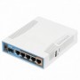 Mikrotik HAP AC office wireless device, RB962UIGS-5HACT2HNT Dualconcurrent triple chain 2.4/5GHz AP, 802.11ac/a/n/b/g, Five Giga