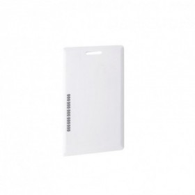 Cartele de proximitate cu cip EM4100 (125KHz) Format: Wiegand 26 Dimensiuni: 86x 54 x 1.8mm