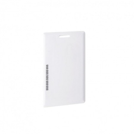 Cartele de proximitate cu cip EM4100 (125KHz) Format: Wiegand 26 Dimensiuni: 86x 54 x 1.8mm