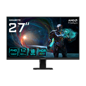 Monitor Gaming Gigabyte GS27FA, Panel Size: 27 inch, Panel Backlight/ Type: EDGE, Display Surface: Non-glare type, Color Saturat