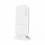 Mikrotik wAP R weatherproof 2.4Ghz wireless access point with a miniPCI-e slot, RBWAPR-2ND, 1* 10/100 Ethernet ports, 1* CPU cor