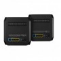 Kit Routere Wireless Asus GT6(B-2-PK)Black, tri-band, WI-FI 6, Standard retea: WiFi 6 (802.11ax), IPv4, IPv6, Backwards compatib