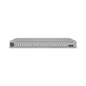 Ubiquiti Unifi Pro Max, Ethernet In-Band, (16) porturi GbE RJ45, (8) porturi 1/2,5 GbE RJ45, (2) porturi 10G SFP+, 112 Gbps, sur
