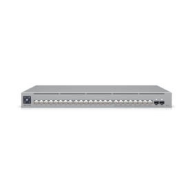 UBIQUITI UNIFI PRO MAX SWITCH 24-PORTPOE, interfata de retea (16) porturi GbE RJ45, (8) porturi 1/2,5 GbE RJ45, (2) porturi 10G 