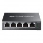 Omada 5-Port Gigabit Easy Managed Switch PORT: 5× Gigabit RJ45 Ports SPEC: Desktop Steel Case FEATURE: Integration with Omada SD