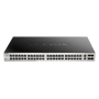 Switch D-Link DGS-3130-54TS/E, 54-Port Gigabit SFP L3 Stackable Managed Switch, 48 x 10/100/1000BASE-T ports, 2 x 10GBASE-T and 