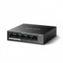 MERCUSYS DESKTOP SWITCH 5PORT MS105GP POE, Interfata: 5 x 5× 10/100/1000 Mbps RJ45 ports, 4 x POE, PoE Power Budget: 65 W, Stand