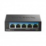 D-LINK DMS-105 UNMANAGED SWITCH 5 PORT, Interfata: 5 x 10/100Mbps/1G/2.5G, Auto MDI/MDIX, CAPACITATE SWITCH: 25gBPS, Packet Forw