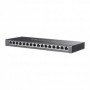 "JetStream™  16-Port Gigabit Smart Switch with 8-Port PoE+ PORT: 8× Gigabit PoE+ Ports SPEC: 802.3af/at, 120 W PoE Power, Deskto