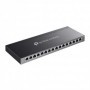 "JetStream™  16-Port Gigabit Smart Switch with 8-Port PoE+ PORT: 8× Gigabit PoE+ Ports SPEC: 802.3af/at, 120 W PoE Power, Deskto