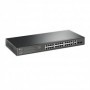 "28-Port Gigabit Easy Smart Switch with 24-Port PoE+ PORT: 24× Gigabit PoE+ Ports, 2× Gigabit Non-PoE Ports, 2×  Gigabit SFP Slo