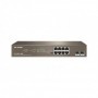 IP-COM switch G1110P-8-150W, 8-Port Gigabit + 2SFP, POE, Standarde: IEEE 802.3, IEEE 802.3u, IEEE 802.3ab, IEEE 802.3x, IEEE 802