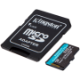 KINGSTON 512GB microSDXC Canvas Go Plus Gen4 200MB/s A2 U3 V30 Card + Adapter